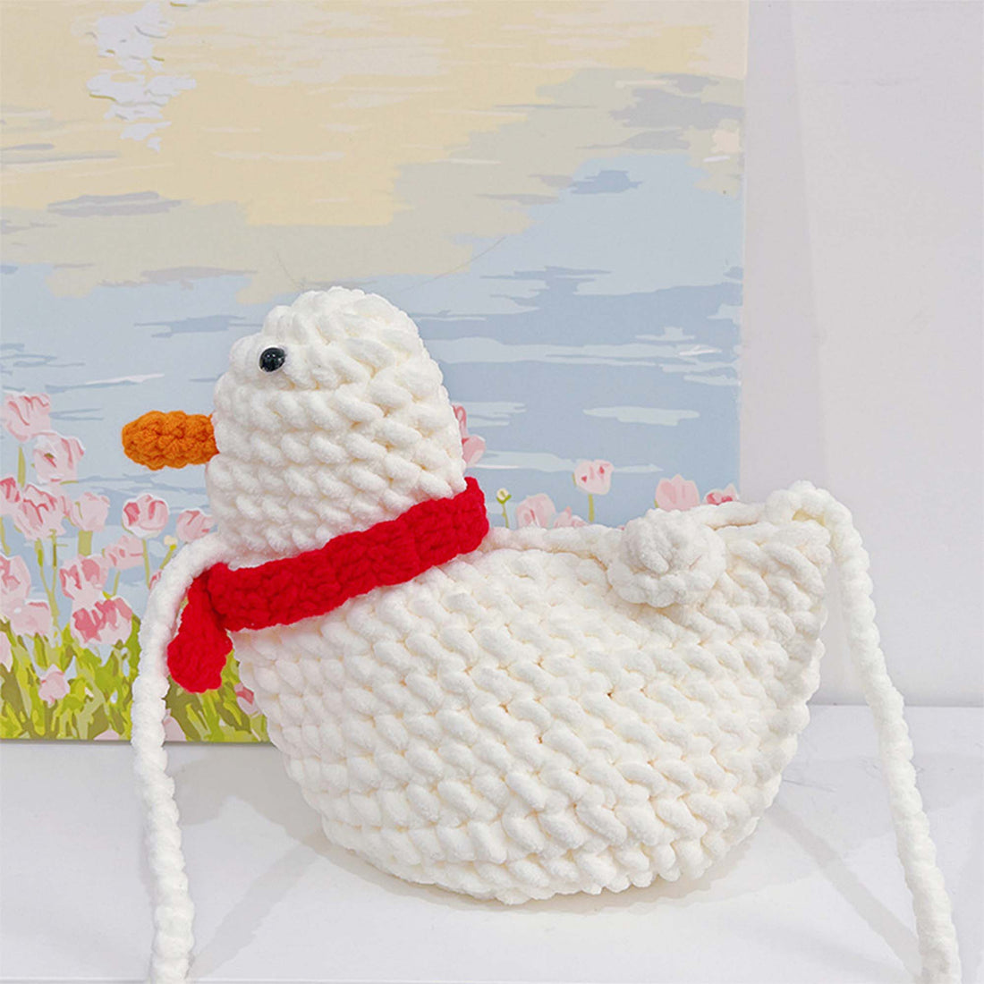 Duck Crochet Bag