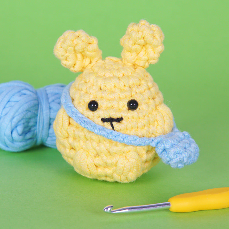 Yellow Bunny Crochet Kit